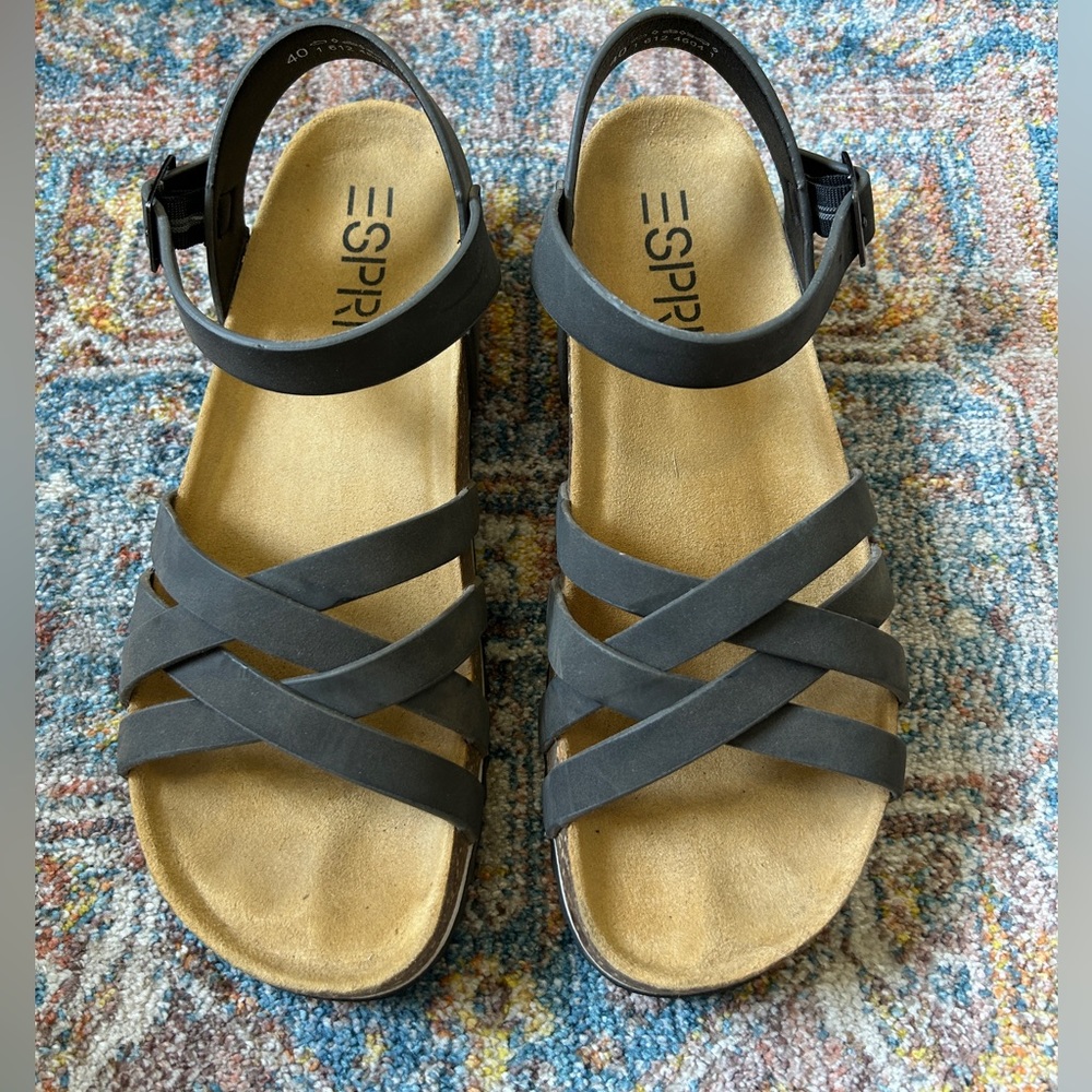 Esprit Dark Gray Sandals